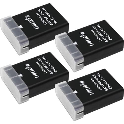 Bateria EN-EL14 EN EL14 EL14A ENEL14A EN-EL14a Battery + LCD Dual Charger for Nikon P7800,P7100,D3400,D5500,D5300,D5200,D3200