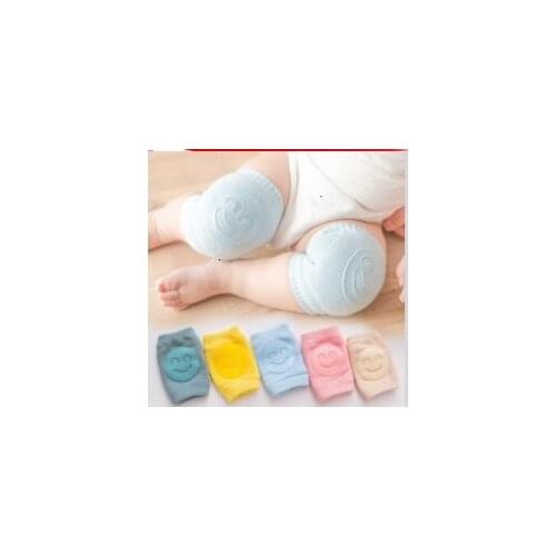 Kids Non Slip Crawling Elbow Infants Toddlers Baby Accessories Smile Knee Pads Protector Safety Kneepad Leg Warmer Girls Boys