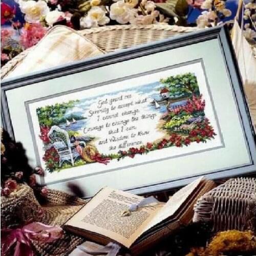 DIM349Fun Cross Stitch Kit Package Greeting Needlework Counted Kits New Style Joy Sunday Kits Embroidery