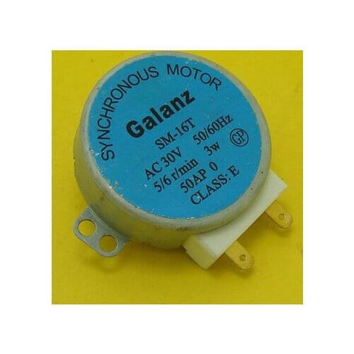 SM-16T AC 30V 50/60Hz 5/6R/MIN Galanz microwave rotary stirring machine motor