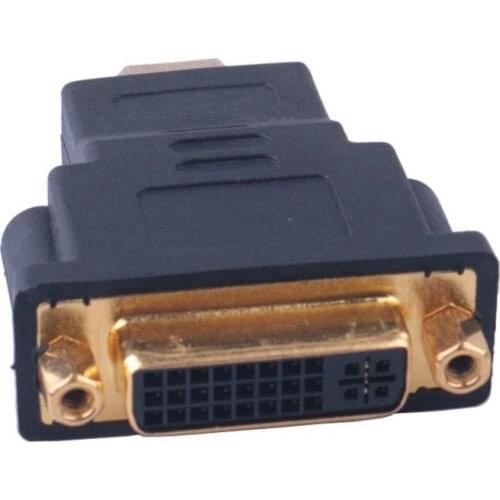 HDMI- compatible to DVI Male to female 24+5 DVI Graphics Card Converter Adapter Gold Plated 1080P for for HDTV LCD DVI Cable