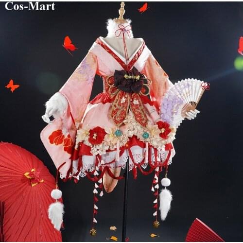 Game Shining Nikki JinHuZhuoZhuo/JinHuShaoHua Cosplay Costume Fashion Gorgeous Formal Dress Activity Party Role Play Clothing