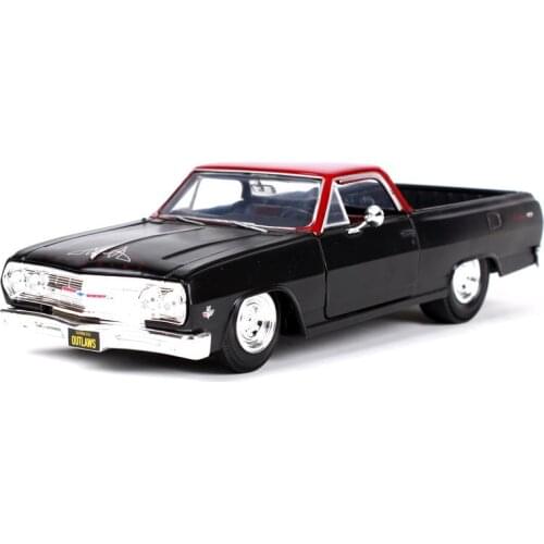 Exquisite Gift 1:24 1965 Chevrolet EL CAMINO Alloy Car Model,Simulated Die Casting Pickup Truck,Premium Collection,Free Shipping