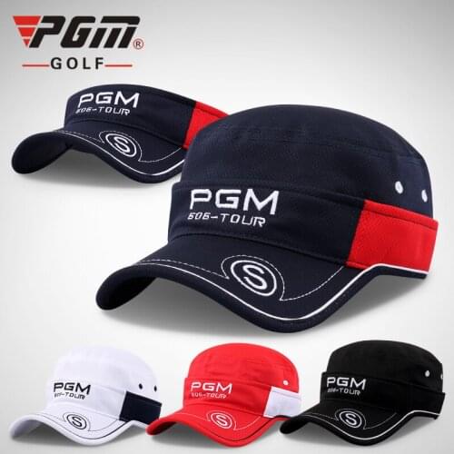 PGM Golf Hat Sunscreen Golf Cap Unisex One Size Zip Detachable Mens Quick Dry Golf Caps Summer Travel Sun Visor Hats