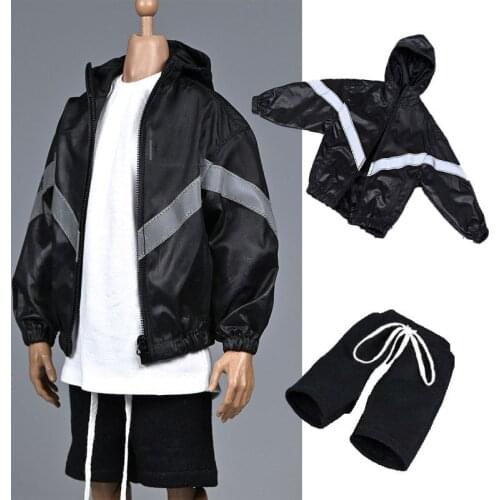 1/6 Scale Mens doll High quality jacket Coat sports windbreaker fit 12 inches TBLeague JIAOU PHICEN Action figure
