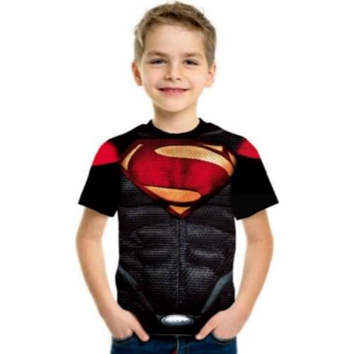 2021 New Spring And Summer 3D Printed Super Childrens Cartoon Anime T-shirt Fashionable And Cute 3D Printed Boy Clothing