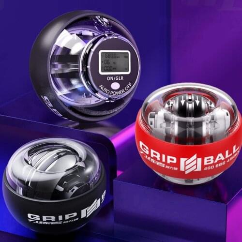 Strength Gyroscope Ball Double Gyroscope Wrist Arm Muscle Power Force Exercise Strengthen Ball Trainer Hand Grips Fitness