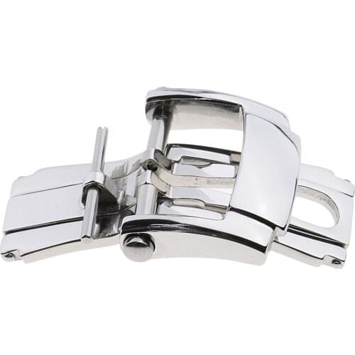 Stainless Steel Deployment Buckle Butterfly Clasp Watch Making Supplies