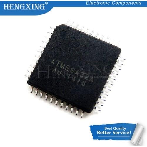 1pcs/lot ATMEGA32A-AU ATMEGA32A QFP-44 In Stock