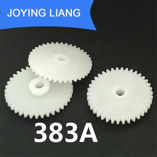 383A 0.5M 20MM Gear Modulus 0.5 38 Tooth Plastic Gear Disc Toy Accessories 10pcs/lot