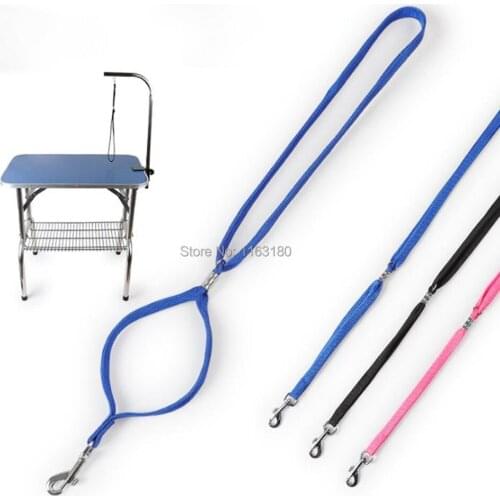 60 pcs/lot Dog Pet Cat Animal Grooming Loop Lock Clip Rope Grooming Table Bracket Adjustable Sling Rope 52CM