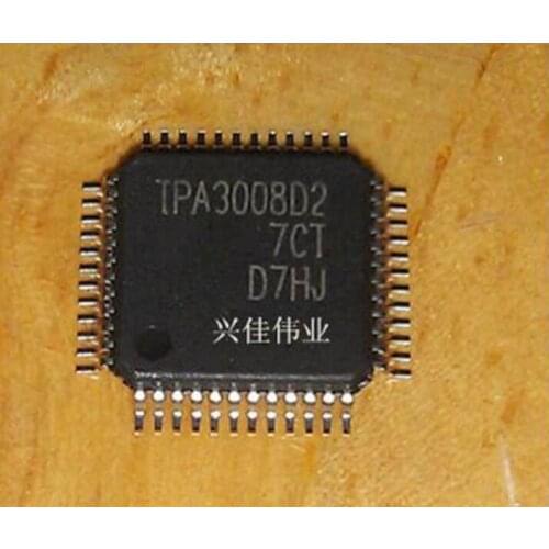 Free shipping 10PCS TPA3008D2PHPR TPA3008D2 QFP48