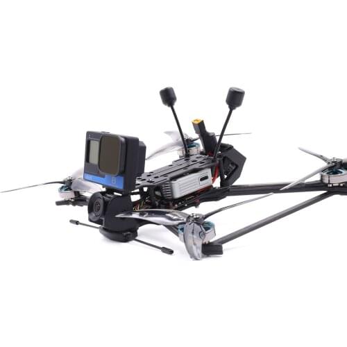 GEPRC Crocodile5 Baby LR HD GEP-F722-35A AIO FPV Air Unit Digital System BN220 GPS GR2004 2550KV 4S 5inch FPV Long Range Drone