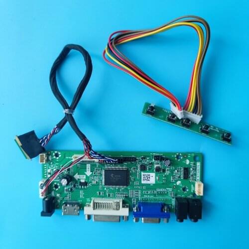 LED LCD M.NT68676 DVI VGA Controller board Kit for LP156WH3-TLAA/TLB1/TLBC/TLS1/TLS2/TLF1/TLAB/TLT1/TLC1 1366*768 15.6" Panel