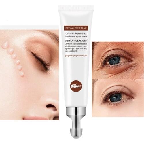 Crocodile Anti-Aging Eye Cream Whitening Moisturizing Eye Care Remove Dark Circles Puffiness Lighten Fine Lines Anti Wrinkle