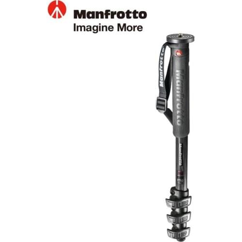 Manfrotto MPMXPROC4 SLR Micro Single Digital Camera Photographic Monopod Carbon Fiber 4-Section Tripod Support