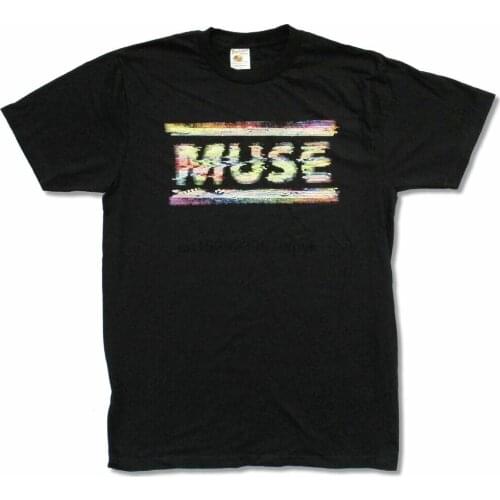 Muse Static Image Black T Shirt New Official Band Merch