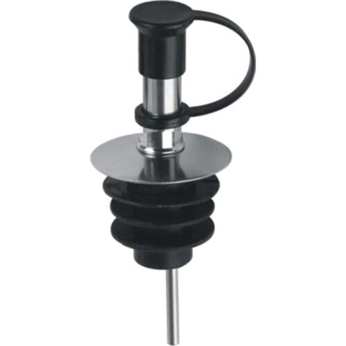 NEWFree shipping 20pcs white oil olive pourer liquid spout food grade stainless steel+ plastic liquid spout white