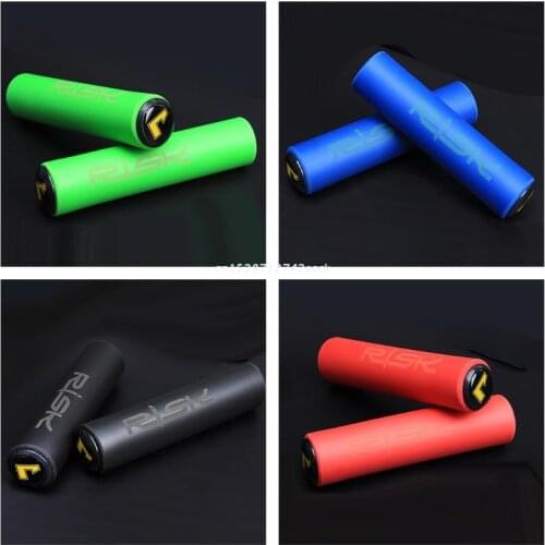 Brand New MTB Road Mountain Bike Soft Silicone Rubber Handlebar End Grips Dropship