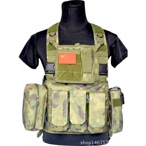 NEW Outdoor CS game tactical vest protective battle field vest black camouflage adjustable module training combat hiking vest