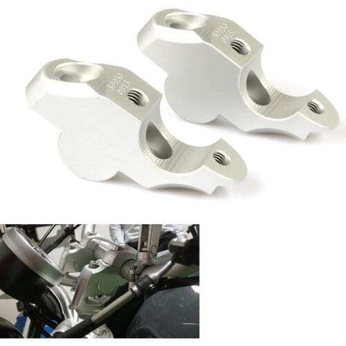 Motorcycle Handlebar Riser Bar Mount Handle Clamp Adapter Accessories For BMW R1200R Nine T R9T 2013 2014 2015 2016 2017 2018