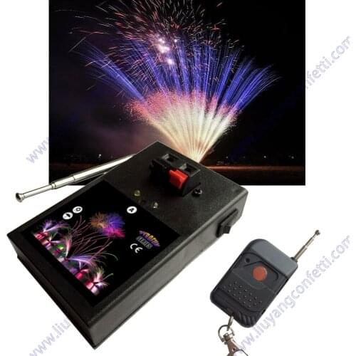 50pc Firework Firing System 1 Cue Wireless Remote Receiver Wedding Pyrotechnic Machine Stage Fire Ignition Equipment Fountain FX