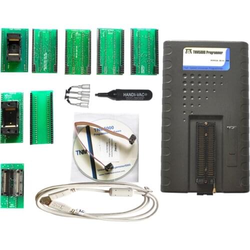 TNM5000 Programmer+3pcs socket,Laptop/Notebook IO Programmer,Support Flash Memory,EEPROM,Microcontroller,FPGA,memory recorder