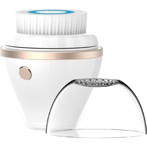 2 In 1 Rechargeable Electric Face Clean Brush Deep Pore Cleansing Blackhead Acne Remover Silicone Massage Clean Brush