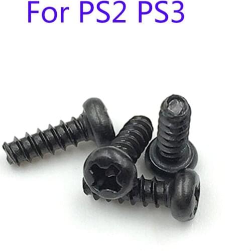500Pcs/Lot For Play Station PS2 PS3 Gamepad Repair For PS2 PS3 Screws Head Screws Replacement