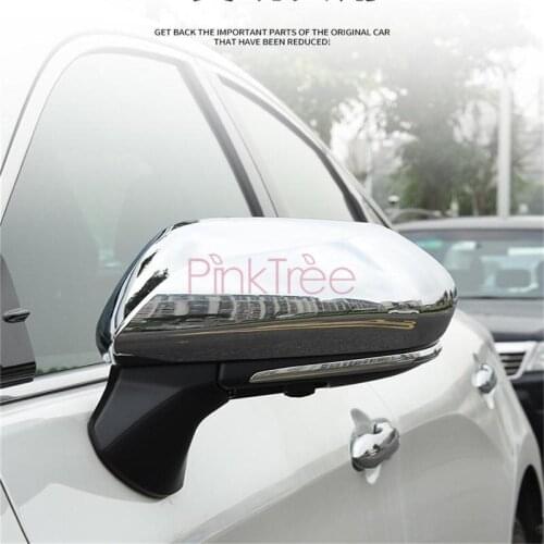 Accessories For Toyota Camry 2018 Chrome Side Wing Review Door Mirror Cover Car Styling