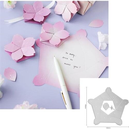 Flower Foldable Metal Cutting Dies Mold Scrapbook Craft Mold Template Embossing Paper Mold Making New