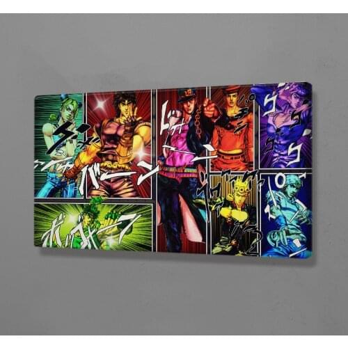 Canvas HD Prints Painting JoJo S Bizarre Adventure Wall Art Poster Modern Anmie Home Decoration Modular Pictures For Living Room
