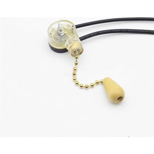 4pcs/Lot Wall Light pull rope switch Universal Chain Cord controller for showroom Home Ceiling Fan Lamp Replacement parts