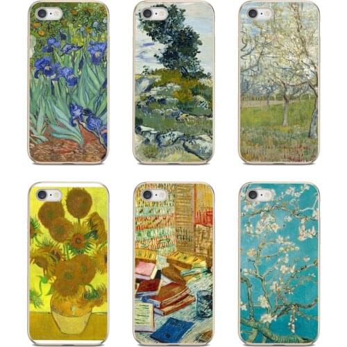 Housing For Xiaomi mi Redmi Note 3 4 4X 5 6 7 8 8t 9 9s 9t 10 pro lite Van-Gogh-2