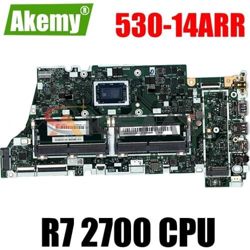 NM-B781 For Lenovo Yoga 530-14ARR / Flex 6-14ARR Laptop motherboard With CPU R7 2700 UMA DDR4 100% Fully Tested