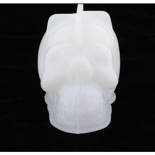 New Silicone Mold Novelty Skull Design Candle Soap Candy Mould Epoxy Resin Craft