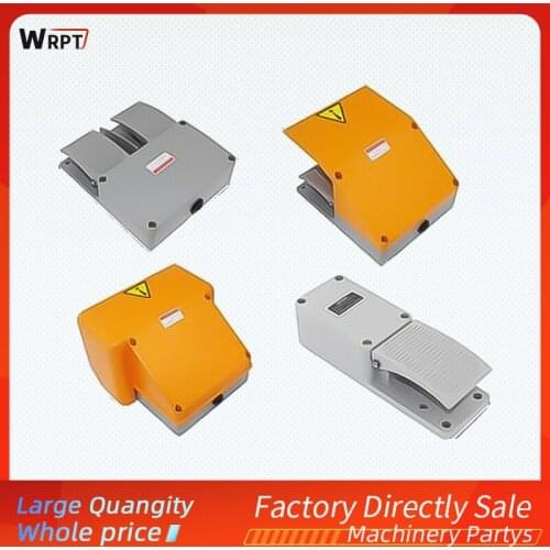 Foot switch YDT1-18/15/16/17/14 (cast iron) double double foot switch silver point aluminum shell bending and shearing machine