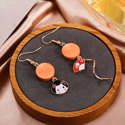 Korean Geometric Acrylic Irregular Hollow Circle Square Dangle Drop Earrings for Women Metal Bump Party Beach Jewelry 2020 New