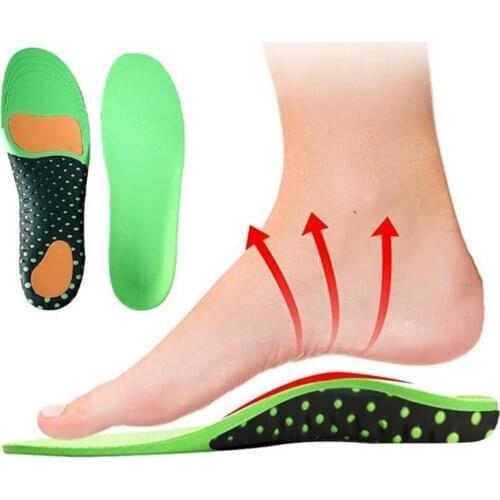 3D Orthotic Flat Feet Foot High Arch Gel Heel Support Shoe Insoles Inserts Pads