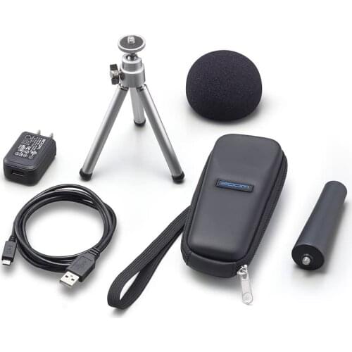 Zoom APH-1N Accessory Pack for H1n Portable Recorder, Includes Foam Windscreen, USB AC Adapter, Micro USB Cable, Adjustable Trip