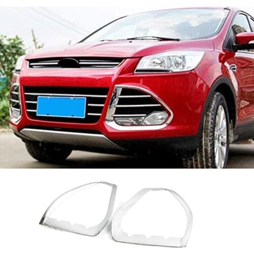 Car Fog Light Lamp Bumper Cover Fit for Ford Escape Kuga 2013 2014 2015 2016