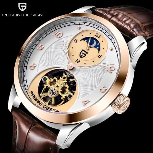 PAGANI DESIGN Mens Watches Top Brand Luxury Automatic Mechanical Sport Watch Mans Wirstwatch Tourbillon Reloj Hombres 2020 New
