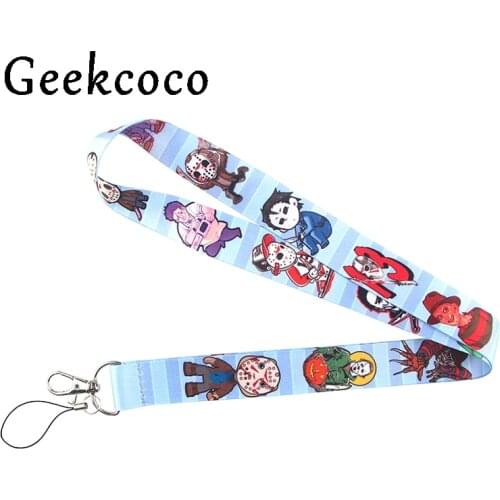 Horro Movie Multi-function Mobile Phone Strap Tags Neck Lanyards for keys IDLanyard BadgeNeck Straps webbing J0727