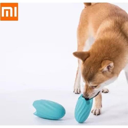 Youpin Pet Toy Automatic Feeding Pet Dog Bowl Leak-proof Ball Ice cream spill ball Molar cleaning teeth Wear bite resistance
