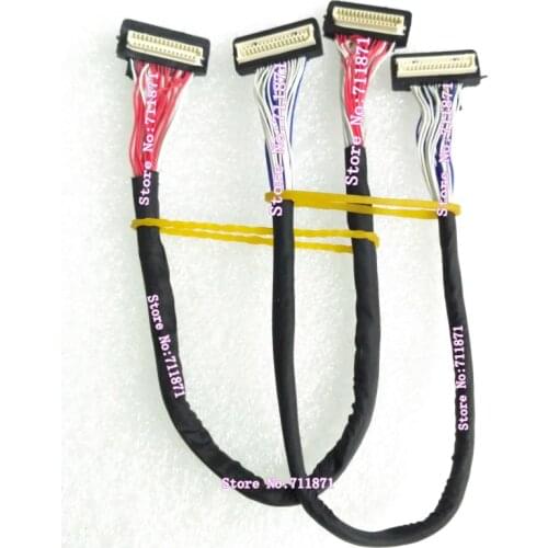Male to Male 31Pin DF9 Cable Line 1.0 Pitch 31P Female to Female TTL DF9 Screen Line Cable 31P DF9 Male Female Lcd screen cable