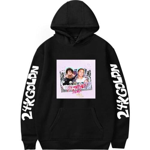 24kGoldn Hoodies Men Women Harajuku Fashion Autumn Winter Hoodies Casual Sweatshirts Streetwear Gothic Style 24 k Goldn Hoodie