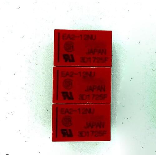 New 10pcs/lot relay EA2-12 EA2-12NU 10PIN 1A Can replace TQ2-12V G6H-2-12V