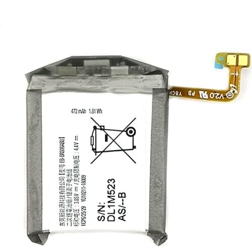 New 472mAh EB-BR800ABU Battery For Samsung Gear S4 SM-R800 SM-R810 SM-R805 R800 R810 R805 46mm Smart Watch+Home Delivery