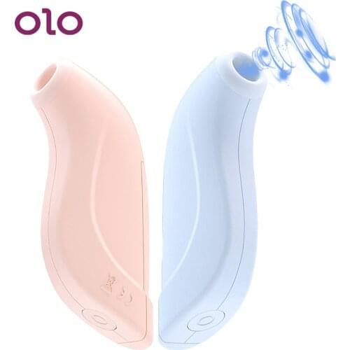 OLO Sucking Vibrator Clit Nipple Sucker G-spot Clitoris Stimulator Vagina Suction Vibrator Oral Sex Sex Toys for Women Blowjob