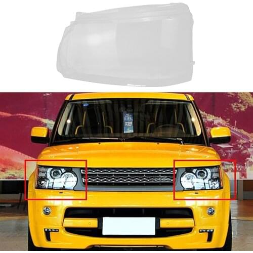 Car Front Left Headlight Lens Head Lampshade Clear Cover for Land Rover Range Rover Sport 2010-2012